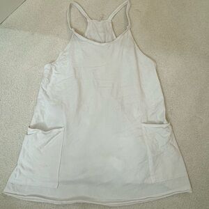 Size M White Freepeople Movement Hot Shot Dress